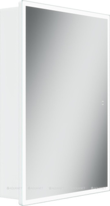 Зеркальный шкаф для ванной комнаты SANCOS  Cube 600х140х800 с подсветкой, арт.CU600