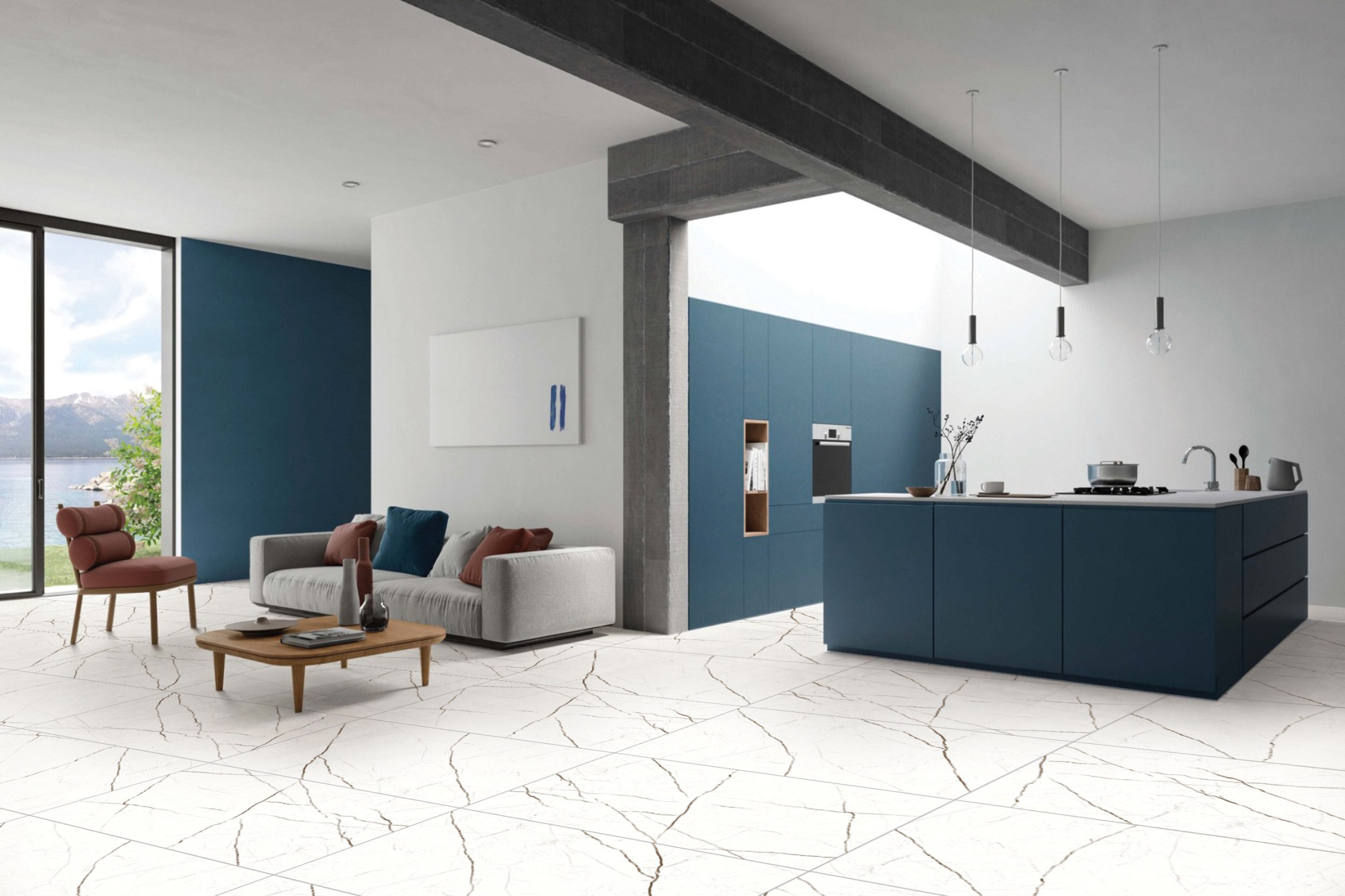 Керамогранит 600х1200 ITACID MARQUINA WHITE Керамогранит 600х1200 ITACID MARQUINA WHITE