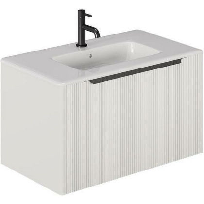 Тумба с раковиной Creto Luna Ivory 80 см, 17-IV80 Тумба с раковиной Creto Luna Ivory 80 см, 17-IV80