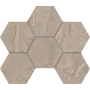 Мозаика BR02 Hexagon 25x28,5 полир. Мозаика BR02 Hexagon 25x28,5 полир.