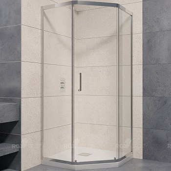 Душевой уголок RGW Passage PA-86 90х90 38088699-11 профиль Хром стекло прозрачное
