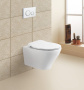 ACQUA Чаша унитаза подвесного безободкового BB340CHR