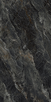 Керамический гранит 60x119,5 Риальто серый тёмный декор правый лаппатированный обрезной