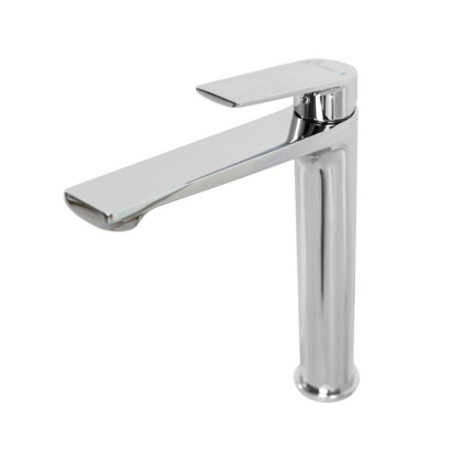 COMFORT-LC-01-W0 Смеситель для накладных раковин однорычажный, без донного клапана, хром