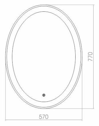 Зеркало Creto Venezia 57х77