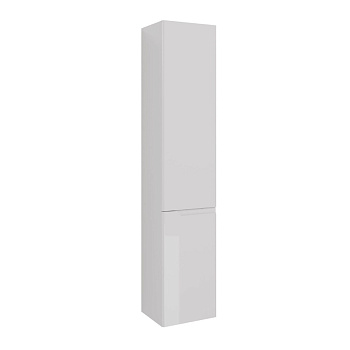 Пенал Lemark MIANO 35см подвесной/напольный, правый, 2-х дверный, цвет корпуса, фасада: Белый глянец