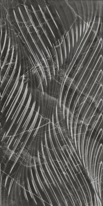 Коррер чёрный глянцевый структура обрезной 30x60x1