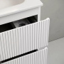 Тумба подвесная SANCOS Snob T 1195х445х500, c двумя ящиками оснащенными доводчиками, Bianco, арт.SNT120W Тумба подвесная SANCOS Snob T 1195х445х500, c двумя ящиками оснащенными доводчиками, Bianco, арт.SNT120W