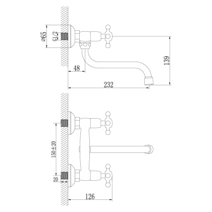Смеситель Lemark Standard LM2111C для кухни/раковины Смеситель Lemark Standard LM2111C для кухни/раковины