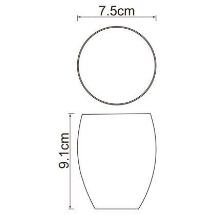Ruwer K-6728 Стакан для зубных щеток