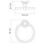 Ammer K-7060 Держатель полотенец Ammer K-7060 Держатель полотенец