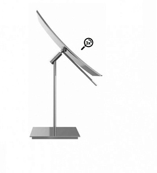 Косметическое зеркало без подсветки 190x300