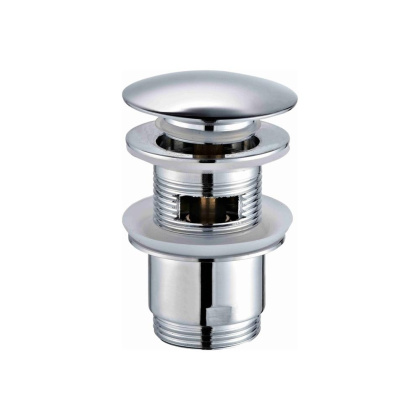 Донный клапан автомат хром ⌀41, Rose,RS01 Донный клапан автомат хром ⌀41, Rose,RS01