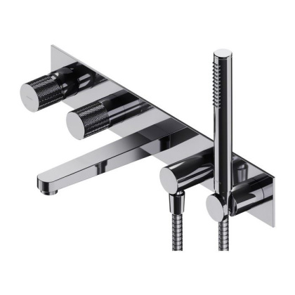 Смеситель для ванны скрытого монтажа OMNIRES CONTOUR CT8037_1CR (хром) Смеситель для ванны скрытого монтажа OMNIRES CONTOUR CT8037_1CR (хром)