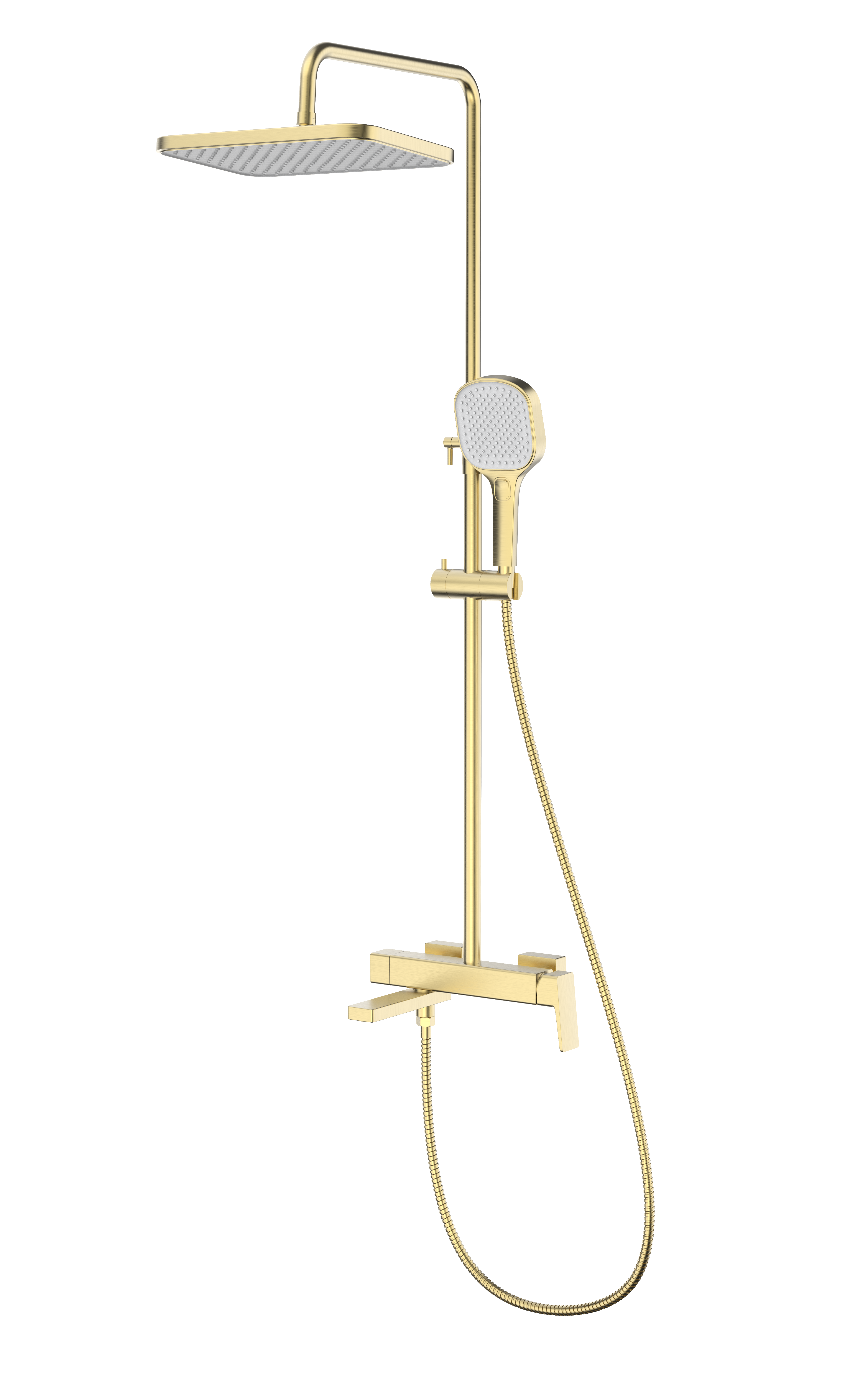  30 см Удлинитель для душевых стоек без гайки, Rose,R30