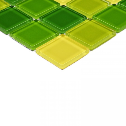 Мозаика стеклянная Apple mix (чип 4*25*25) 300*300(22шт.-1.98м2), м2