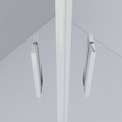 Душевой уголок Garda VSS-1G900CGB, 900*900, черный, стекло тонированное