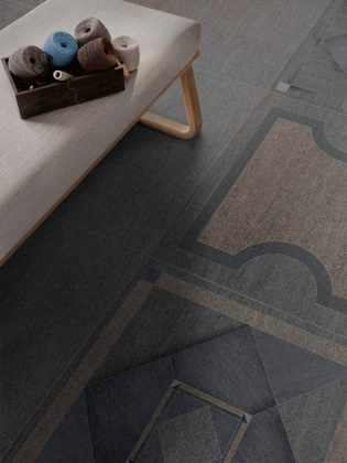 Керамогранит DL571900R Базальто черный обрезной 80*160*11 (2шт\2.56м2), м2 Керамогранит DL571900R Базальто черный обрезной 80*160*11 (2шт\2.56м2), м2