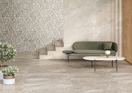 Керамогранит Vitra Marmostone Темный Греж 7ЛПР 60х120(3шт/2,16м2), м2