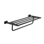 Полотенцедержатель с полкой, SG5608H Shevanik, Черный
