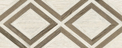 Плитка настенная Wisdom бежевый узор 20х50 (11шт/1.1м2),м2