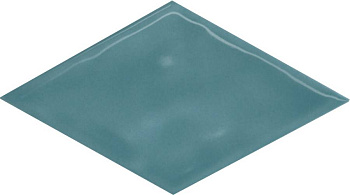 Декор Риад бирюзовый глянцевый 13,5x7,8x0,9