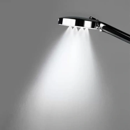 Душевая колонна FONTE на 3 потока с фиксированным изливом и механическим смесителем, хром