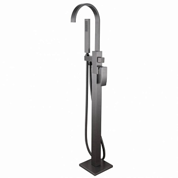 Смеситель ABBER Wasserfall AF8615NG напольный, никель Смеситель ABBER Wasserfall AF8615NG напольный, никель