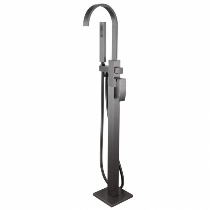 Смеситель ABBER Wasserfall AF8615NG напольный, никель Смеситель ABBER Wasserfall AF8615NG напольный, никель