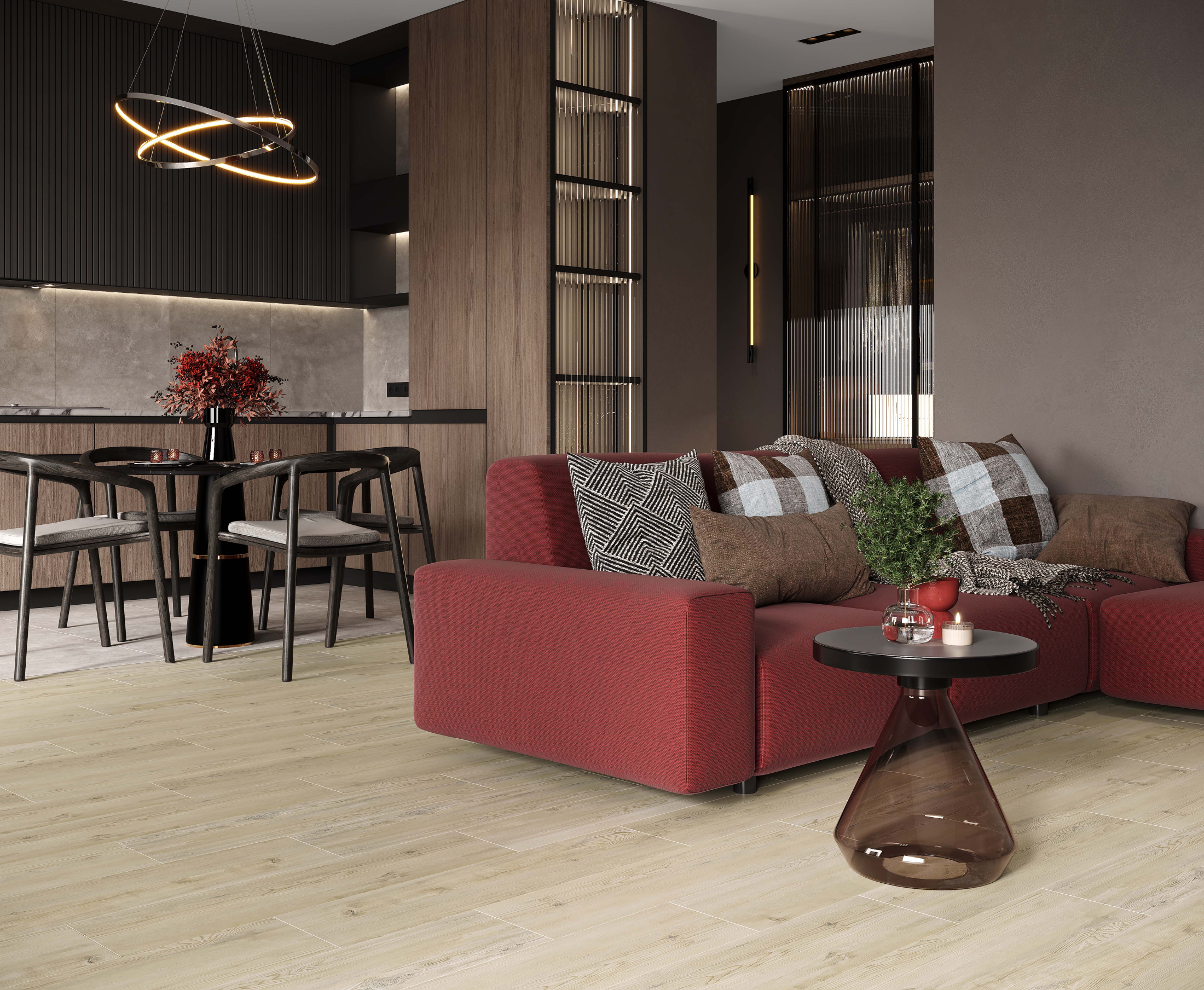 Renova Crema Керамогранит кремовый K952691R0001LPET 20х80