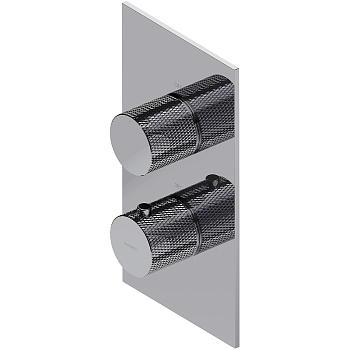 Смеситель термостатический для душа скрытого монтажа OMNIRES CONTOUR CT8036CR (хром)