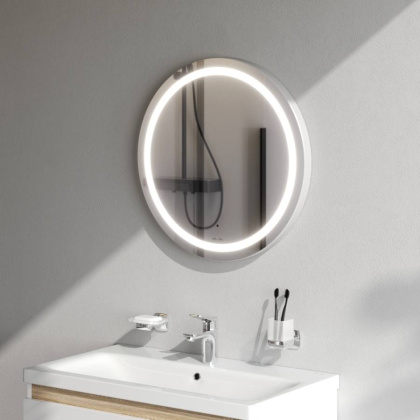 Зеркало с подсветкой в ванную круглое 60 AM.PM X-Joy M85AMOX0601WG сенсорное