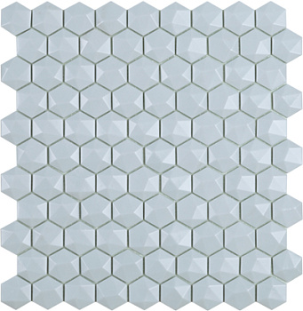 Стеклянная мозаика, Nordic № 925 D, Hexagon Стеклянная мозаика, Nordic № 925 D, Hexagon