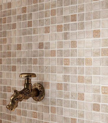 Декор 2 мозаичный MBD002 Риальто Антика бежевый светлый матовый 30см*30см*9мм (1уп/6шт/)., шт Декор 2 мозаичный MBD002 Риальто Антика бежевый светлый матовый 30см*30см*9мм (1уп/6шт/)., шт