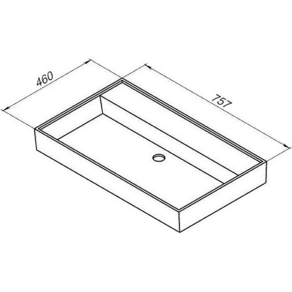 Мебель для ванной Aquanet Nova Lite 75 белый глянец (2 дверцы)