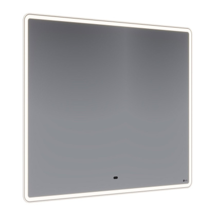 Зеркало Lemark ELEMENT 100х80см с подсветкой, с подогревом