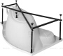 Каркас сварной для акриловой ванны Aquanet Palma 170x90/60 L/R Каркас сварной для акриловой ванны Aquanet Palma 170x90/60 L/R