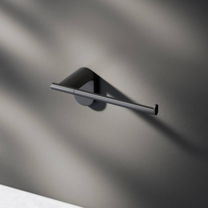 Держатель для туалетной бумаги X-Joy, 5,6х14х5,5 см, черный, A8434122