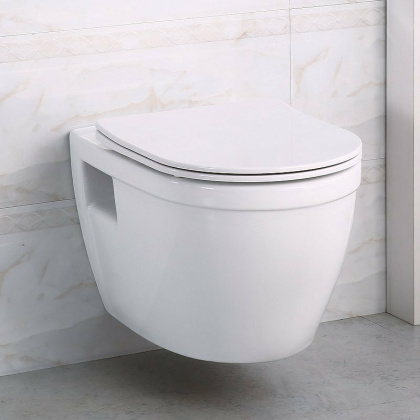 LOTO Сиденье дюропласт, soft close, металлическое крепление BB070SC