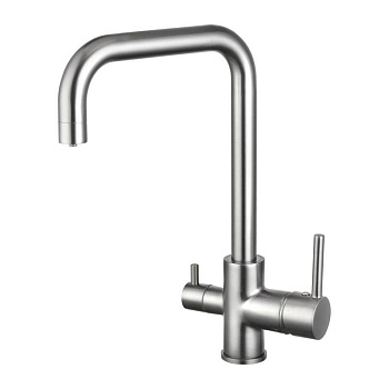 Смеситель для кухни со встроенным фильтром (краном) под питьевую воду Shevanik S228 S228L