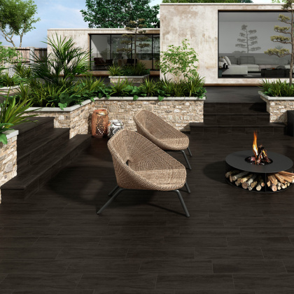 Ступень угловая CARTABON WENGUE 33х33х4, Forest