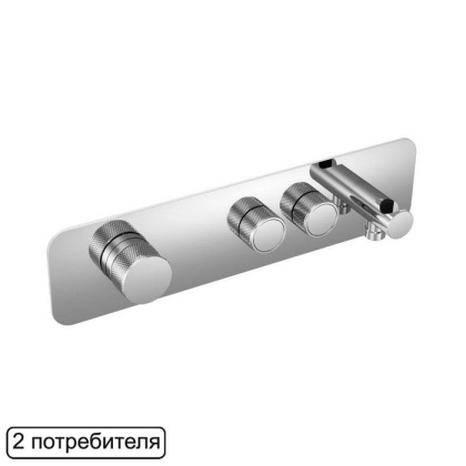 Смеситель для душа скрытого монтажа EXCELLENT Krotos AREX.8035CR (хром) Смеситель для душа скрытого монтажа EXCELLENT Krotos AREX.8035CR (хром)