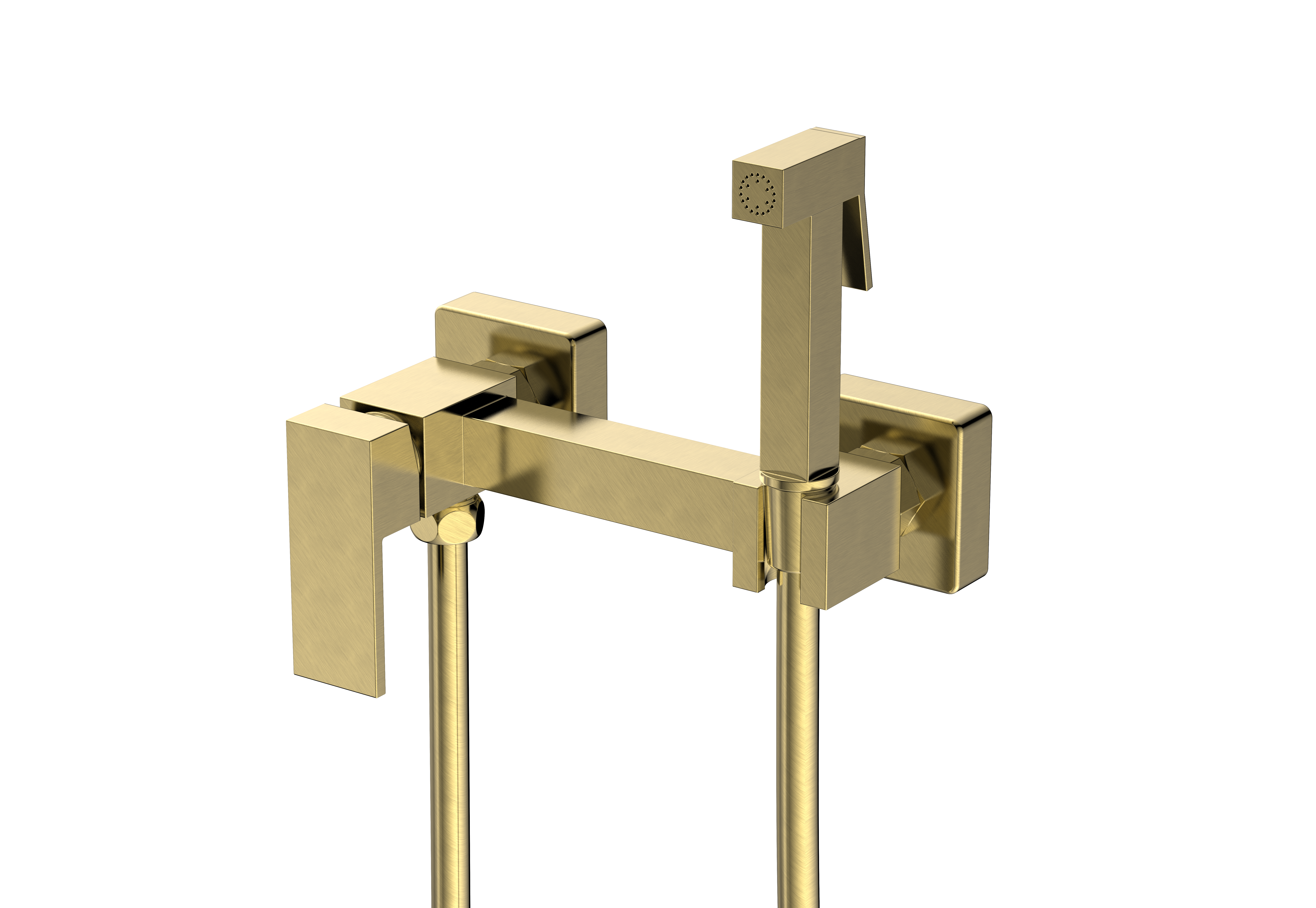 Смеситель Splenka настенный с гигиеническим душем S98.51 Смеситель Splenka настенный с гигиеническим душем S98.51