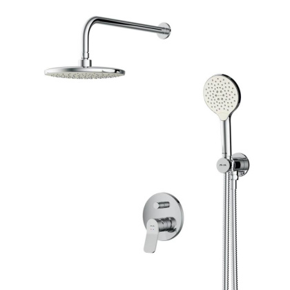 FP85A1RH20 X-Joy TouchReel, набор: Нажимной Смеситель д/в/душа, верхний душ 220 мм, держатель д/верхн.ду