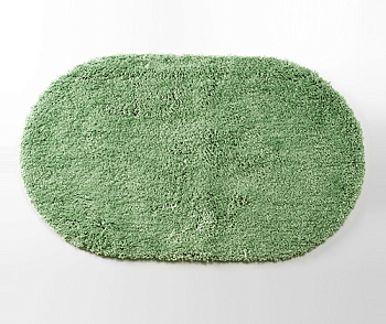 Коврик для ванной комнаты Dill, 100х60х3 см, зеленый, BM-3943