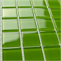 Мозаика стеклянная Green Glass (чип 4*25*25) 300*300(22шт.-1.98м2), м2