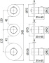 Смеситель для ванны с душем Paffoni Modular Box MDE018ST Смеситель для ванны с душем Paffoni Modular Box MDE018ST