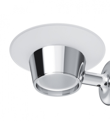 A8034200 Like, Стеклянная мыльница с настенным держателем