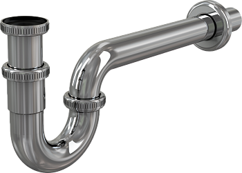 Сифон для биде DN32 металл