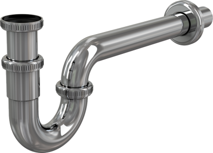 Сифон для биде DN32 металл